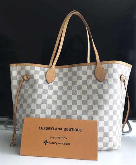 neverfull damier lv|louis vuitton damier tote bag.